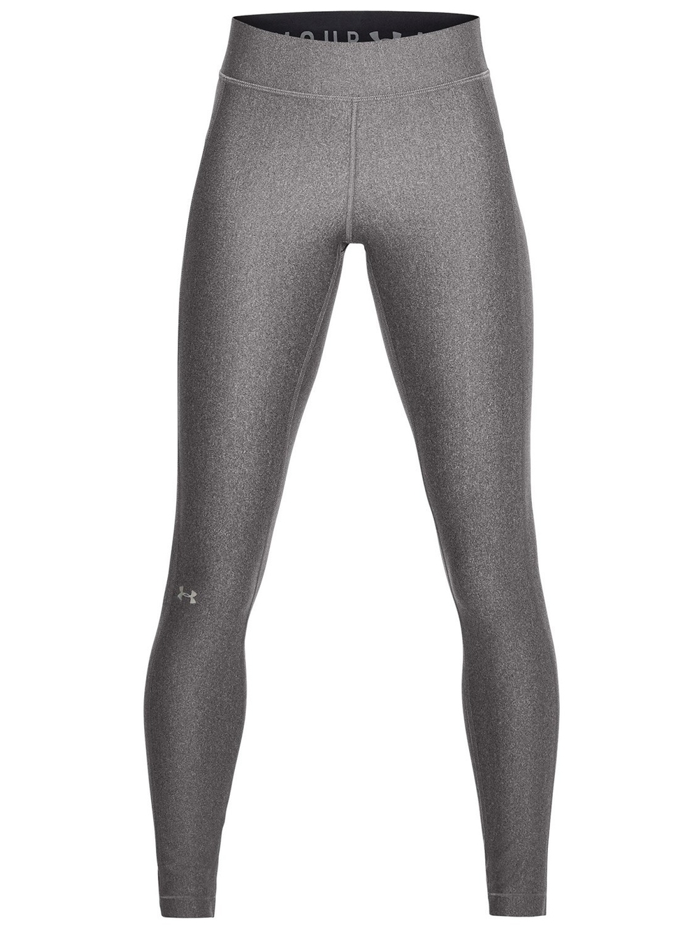 Womens Under Armour Dark Grey HeatGear Compression Leggings Size Small
